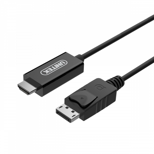 DisplayPort 轉 HDMI Male 連接線. 											